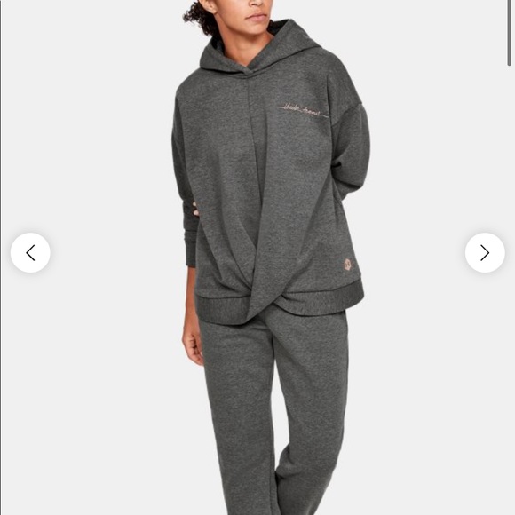 Under Armour Fleece Wrap Pullover Sweater - Picture 3 of 10